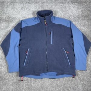 Outdoor‎ Voices Jacket Men's Small Blue Primo Fleece Full Zip